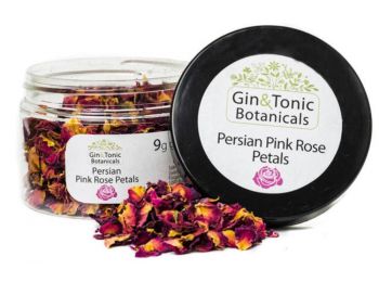Gin Tonic botanicals kis tégelyben, perzsa rózsa szirom 9 