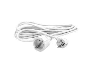 Hosszabbító Kábel Schuko Silver Electronics Fehér 2 m