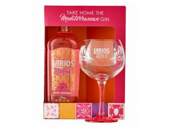 Larios Rose Gin - 0,7L (37,5%) pdd. + pohár