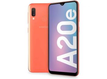 Samsung A20e A202 3GB Ram 32GB Dual Sim Korall narancs