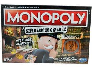 Monopoly Szélhámosok BONTOTT társasjáték