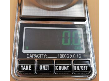 AVX-SC1USB barista mérleg-1000g- 0,1g pontosság