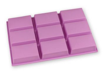 9 adagos téglalap alakú szilikon muffin sütőforma