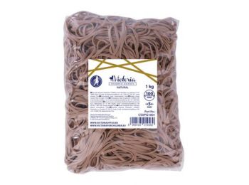 Postázógumi,100X5 mm, VICTORIA, 1 kg, natú