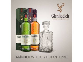 Glenfiddich 12 years és Glenfiddich 15 years whisky ajándék csomag