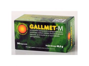 GALLMET-M * 90 db epesav és gyógynövény kapszula