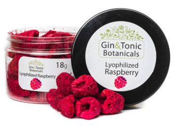 Gin Tonic Botanicals kis tégelyben Liofilizált Egész Raspberry 5 gr