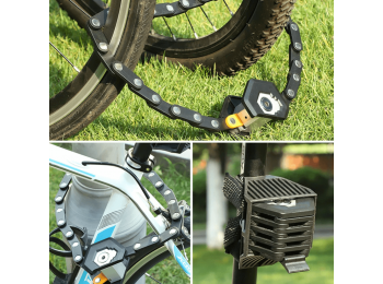 Kerékpár lakat (összehajtható)