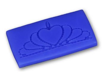 Hercegnő tiara szilikon fondant forma