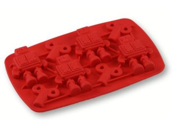 Robotos szilikon jégkocka készítő