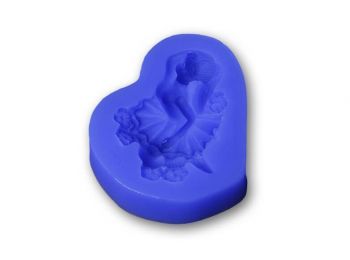 Kislány szoknyában fondant szilikon forma