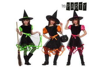 Gyerek Jelmez Boszorkány Többszínű 3-4 Éves kor