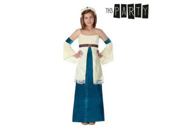 Gyerek Jelmez Középkori hölgy Kék 5-6 Év