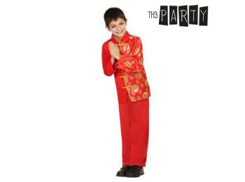 Gyerek Jelmez Kínai fiú Piros 10-12 Év