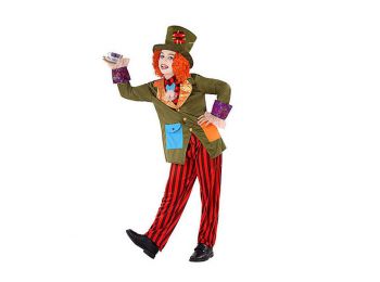 Gyerek Jelmez Bohóc kalappal (4 db) 10-12 Év