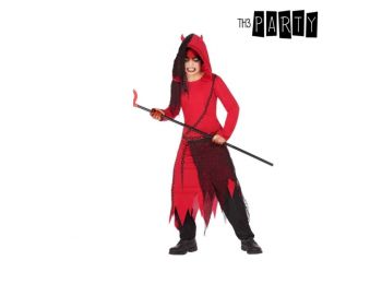 Gyerek Jelmez Démon Piros Fekete (4 db) 5-6 Év