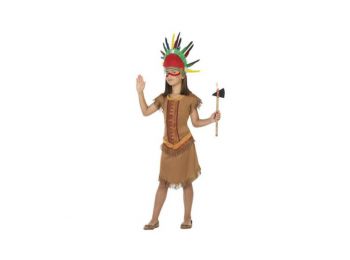 Gyerek Jelmez Indián nő Barna (1 Pc) 5-6 Év