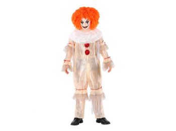 Gyerek Jelmez Gonosz bohóc (7-9 év méret)