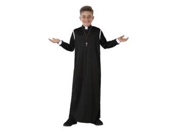 Gyerek Jelmez Pap Fekete 5-6 Év