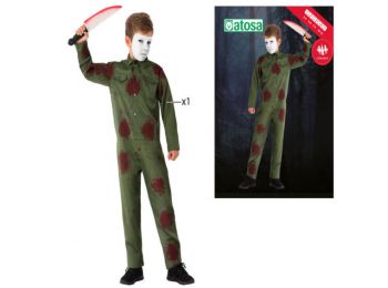 Gyerek Jelmez Gyilkos férfi Zöld 3-4 Éves kor