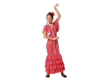 Gyerek Jelmez Flamenco táncos 3-4 Éves kor