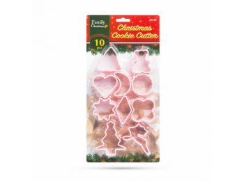 10 részes műanyag sütikiszúró szett