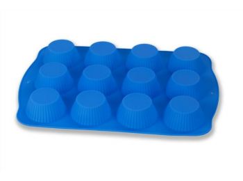 12 adagos recés szilikon muffin sütőforma