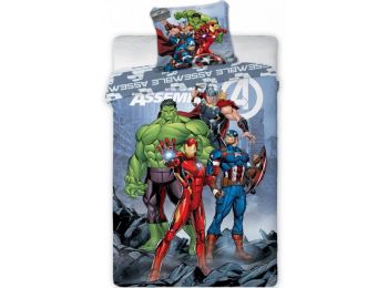 BOSSZÚÁLLÓK AVENGERS 2 részes ágynemű-garnitúra 140x2