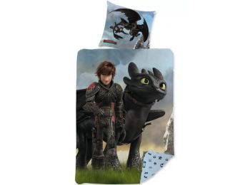 ÍGY NEVELD A SÁRKÁNYODAT 2 részes gyermek ágynemű-garn