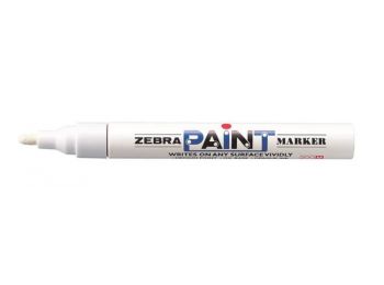 Lakkmarker, 3 mm, ZEBRA Paint marker, fehér (TZ51025)