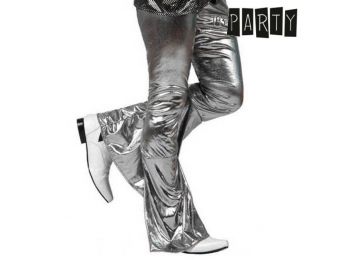Nadrág Felnőtteknek Th3 Party Disco  Ezüst Méret XL