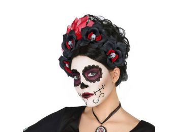 Fejpánt Koponya Mexikói nő