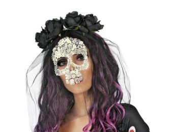 Fejpánt Maszk Koponya