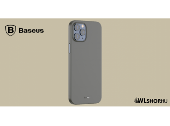 Baseus iPhone 12 Pro Max rugalmas tok Wing - Fekete