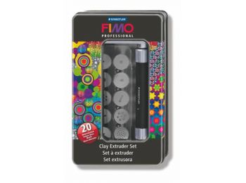 Gyurmanyomó pisztoly, gyurmaprés, extruder, 20 részes, FI