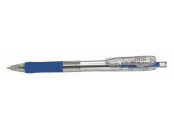 Golyóstoll, 0,21 mm, nyomógombos, ZEBRA Tapli Clip ECO, kék (TZ38332)