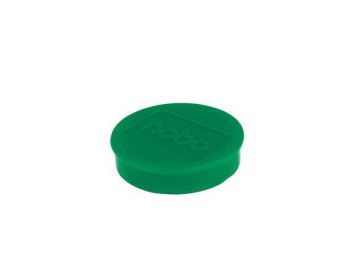 Mágneskorong, erős, 38 mm, 10 db, NOBO, zöld (VN15317)