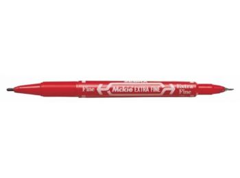 Alkoholos marker, 0,5/1,0 mm, kétvégű, ZEBRA Mckie Extra 