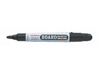 Táblamarker, 2,6 mm, kúpos, ZEBRA Board Marker, fekete (TZ