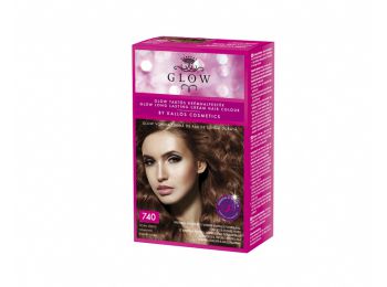Kallos Glow tartós krémhajfesték 40 ml, 740 ticián vör