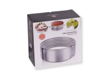 15 és 20 cm között állítható rozsdamentes tortaszelő