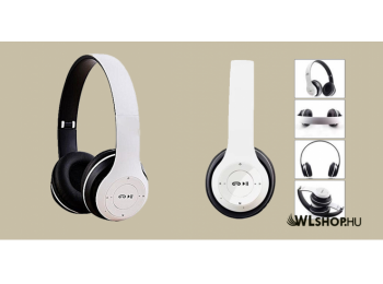 ST3 vezeték nélküli Bluetooth fejhallgató - Fehér