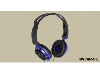 PANASONIC RP-DJS150E-A Sztereó Fejhallgató - Fekete