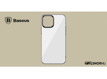 Baseus iPhone 12 Mini tok Glitter - Fekete