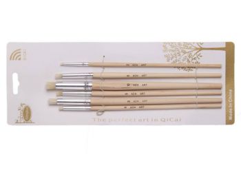 6 részes ecset készlet tortastencilhez