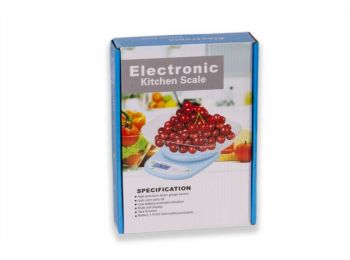 Electronic digitális konyhai mérleg tállal