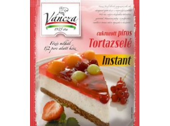 50 g Váncza piros instant tortazselé