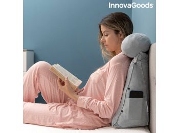 Háromszög alakú olvasópárna többállású fejtámlával és oldalsó zsebbel Wedlow InnovaGoods