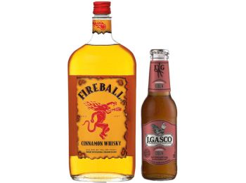 Fireball whiskylikőr 0,7L 33% + Ajándék J. Gasco Cola (0,2 l)