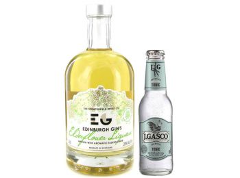 Edinburgh Elderflower Gin Liqueur 0,5 L 20% + Ajándék J.Ga